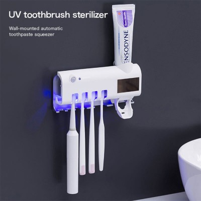 Big Capacity UV Toothbrush Sterilizer Toothbrush Holder